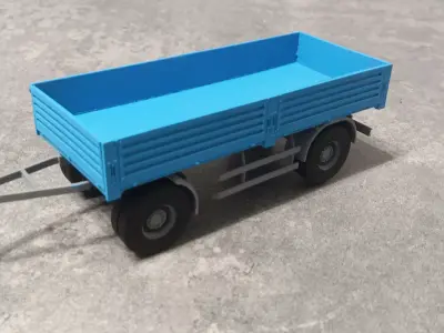 Kamaz Trailer 3D print model