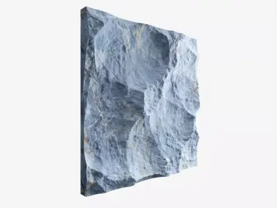 440-RockPanel piece of rock 3D model