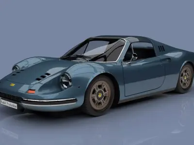 DINO 246 GT 3D model