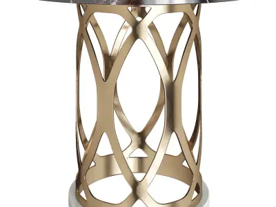 Side and Coffee table low poly 3d model collection Low-poly 3D model