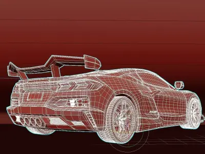 Chevrolet Corvette Z06 3D model