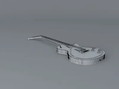Gibson Jackson style guitar Free 3D model