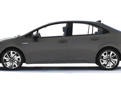 Toyota Corolla Hybrid 2020 3D model