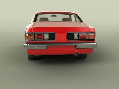 Mazda 818 Grand Familia Coupe UK spec 3D model