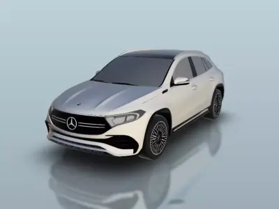 Mercedes Benz EQA 250 2022 3D print model