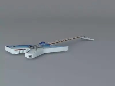MAKO SHARK guitar Free 3D model