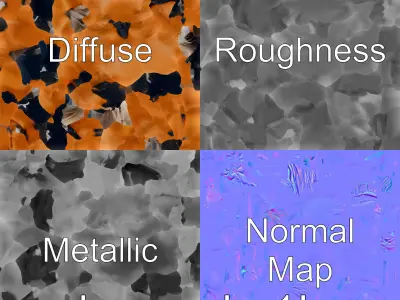 Buckskin Morgan Horse with Tan Coat and Black Points Low-poly 3D model