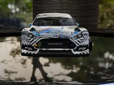 Honigan Ford Focus Low-poly 3D model