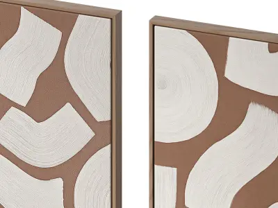 Wall Art Painting 006 3D model