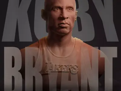 Kobe Bryant 3D print model