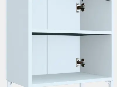 NYSJON Wash-basin base cabinet w 2 doors Low-poly 3D model