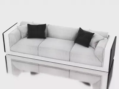 Rick Design Sofa 3D model 3D model