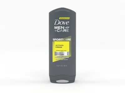 Dove Men Body Wash 3D model