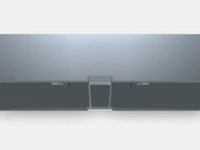 BESTA TV bench 30 3D model