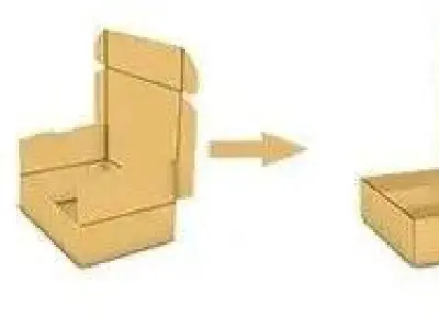 Automatic Box Folding Machine 3D model