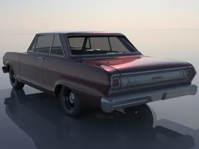 Chevrolet Nova 1965  3D print model