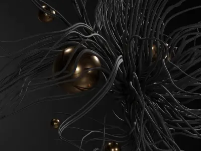 Abstract Curve V2 3D model
