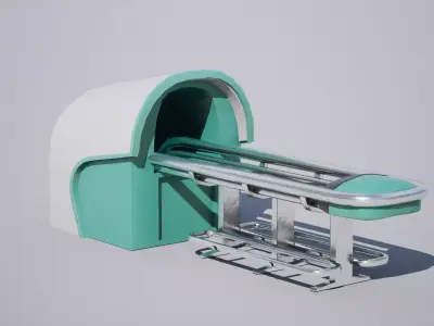 Ball Return Low-poly 3D model