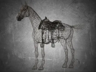 Horse - Pestilence 3D model