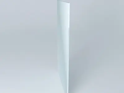 Mirror sheet of paper Free 3D model