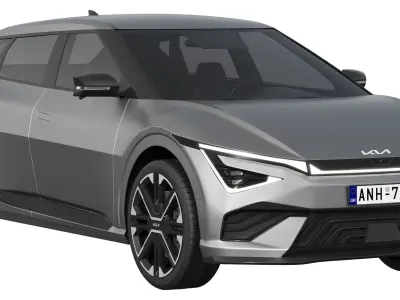 Kia EV6 GT-Line 2025 3D model
