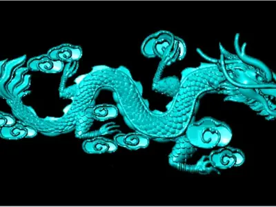 Dragon for jewelry - Dragon for ring - Dragon for pendant 3D print model