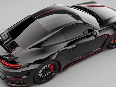 Porsche 911 Stinger GTR 3D model