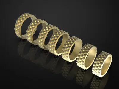 Wedding Ring 3D print model