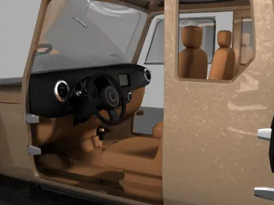 3D Jeep wrangler - wrangler 3D model