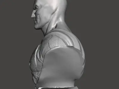 Batman Bust Justice league 3d print  3D print model