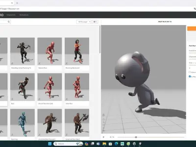 Stylized Koala Animated v001 Low-poly 3D model