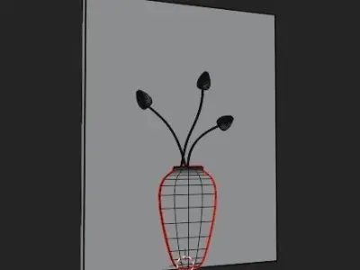 abstract portrait  3D model