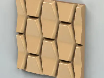 Wall panel 012 3D model