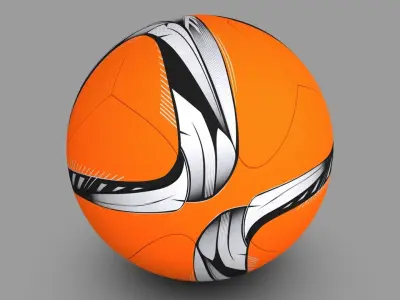 Adidas Conext15 Soccer Ball 3D Model 3D model purchase