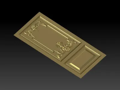 ITALY STYLE MAIN DOOR 3D model
