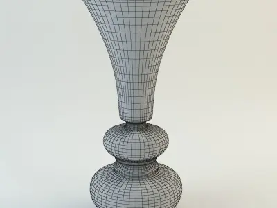 Richmond Interiors - Cormano Flower Vase 2-bowls 3D model