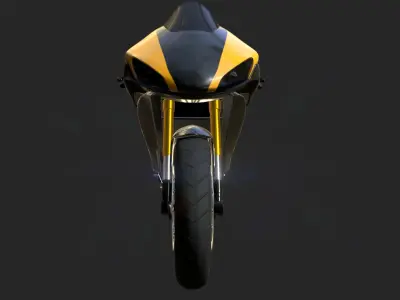 Sport Bike 3D model