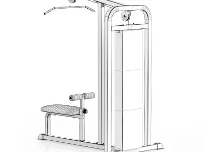 Pull-down Machine 3D model