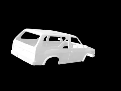 Nissan Pathfinder 1987 3D print model