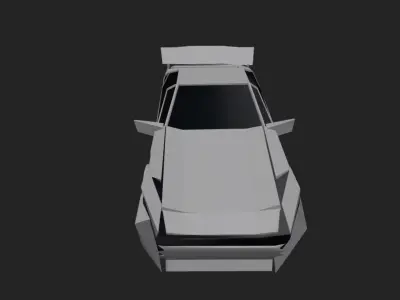 Modified car 3D model