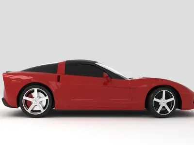Chevrolet Corvette C6 3D model