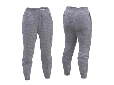 Pants Low-poly 3D model