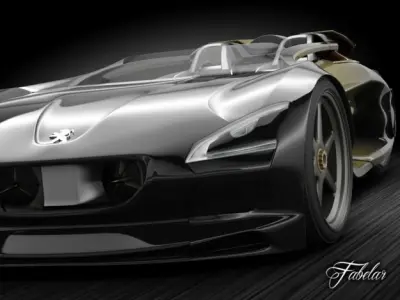 Peugeot EX-1 3D model