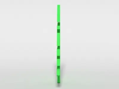 Low Poly Fir Tree Decorative Object Free low-poly 3D model