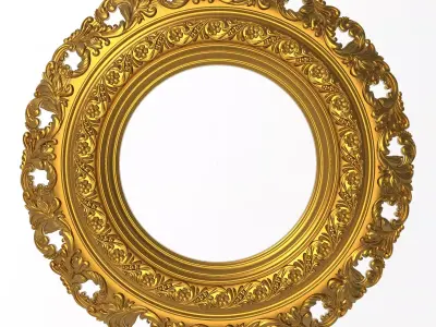 Carved Picture Frame 3D model 92