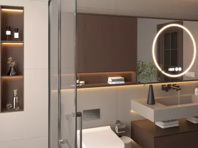 Bathroom 08 3D model