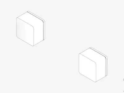Wall Tap - Luxury - Alia Low-poly 3D model