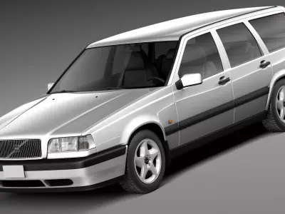 Volvo 850 Wagon 1991-1997 3D model
