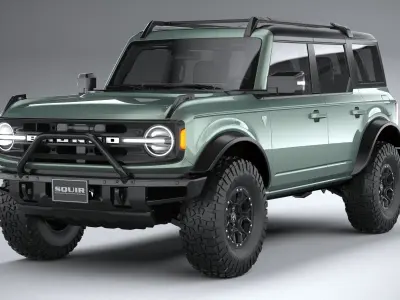 Bronco First Edition 4-door 2021 3D model