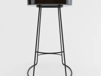 Bar Stool- Model 1 3D model